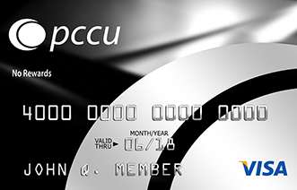PCCU Black Non-Rewards Card
