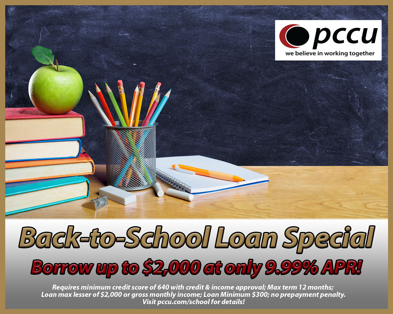 Back-to-School Loan Special 2024 | Perfect Circle Credit Union